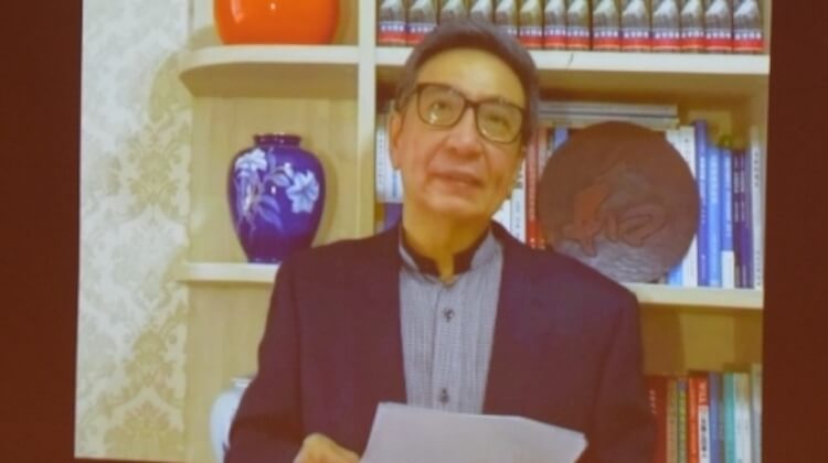中華日本学会の高洪会長
