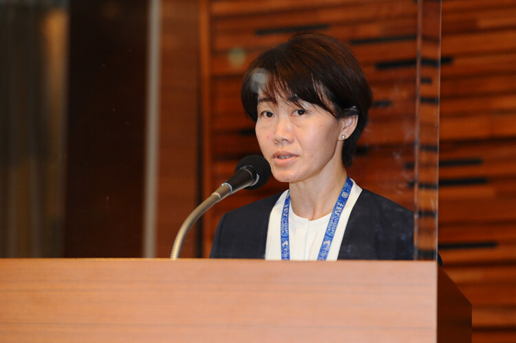 八王子市環境部環境政策課の峯岸佳代子氏