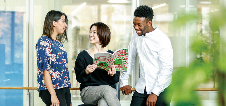 語学を使う日常の環境