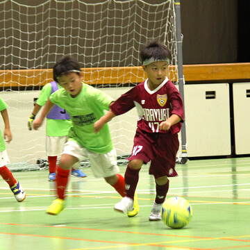 サマージュニアカップ 少年サッカー大会の様子