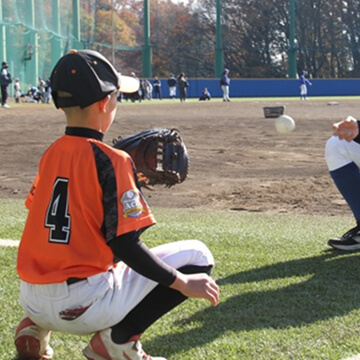 少年野球大会の様子