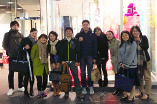 来日中、東京で東北ボランティアの友人たちと再会