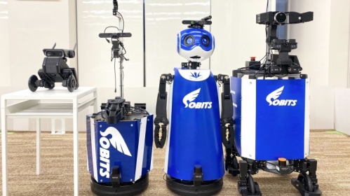 今回のRobo Cupで大活躍た「SOBITS」のロボット（左から、SOBY、SOBIT EDU、SOBIT MINI、SOBIT PRO）
