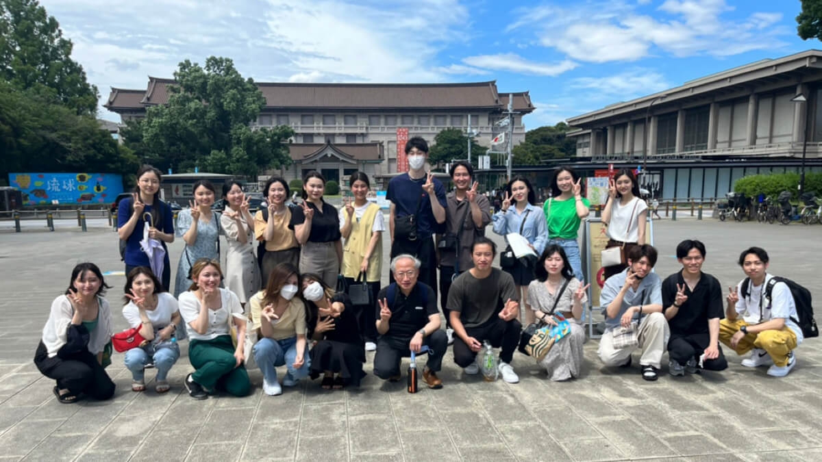 ゼミの校外学習で、東京国立博物館『琉球』を見学